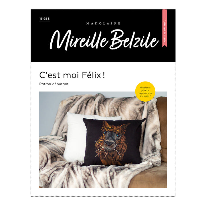 M Painting Pattern - “It’s me Félix!” by Mireille Belzile (Web version)