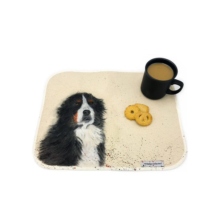 M Painting Pattern - “Two balls of tenderness” by Manon Pilote (Printed version)