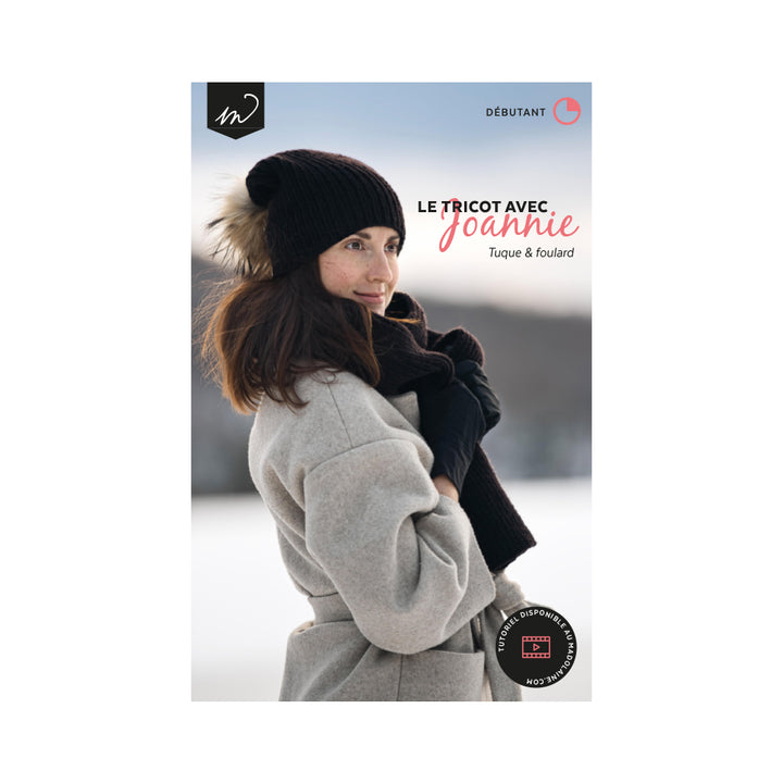 Le tricot avec Joannie - Tuque & Foulard (Kit complet)