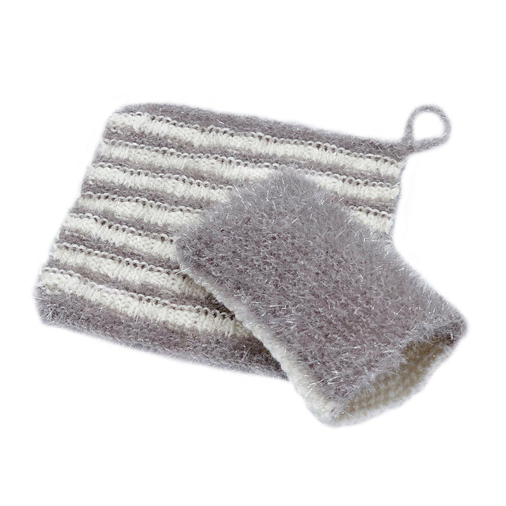 Patron de tricot M - Lavette et gant