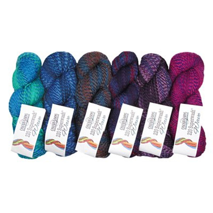 Kit Châle Nightshift (220 Superwash Wave)