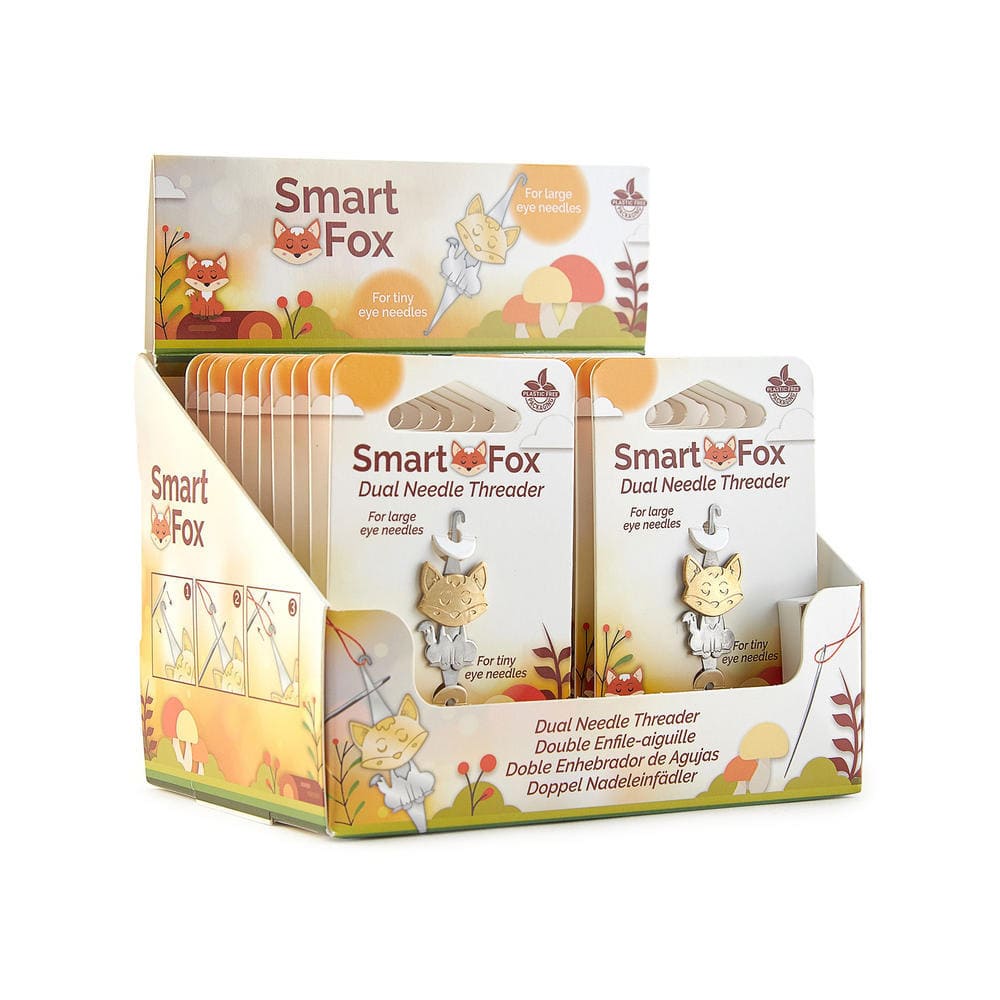 Enfileur d'aiguille double renard futé - 3081204