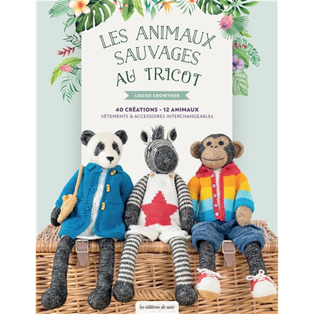 Les animaux sauvages au tricot