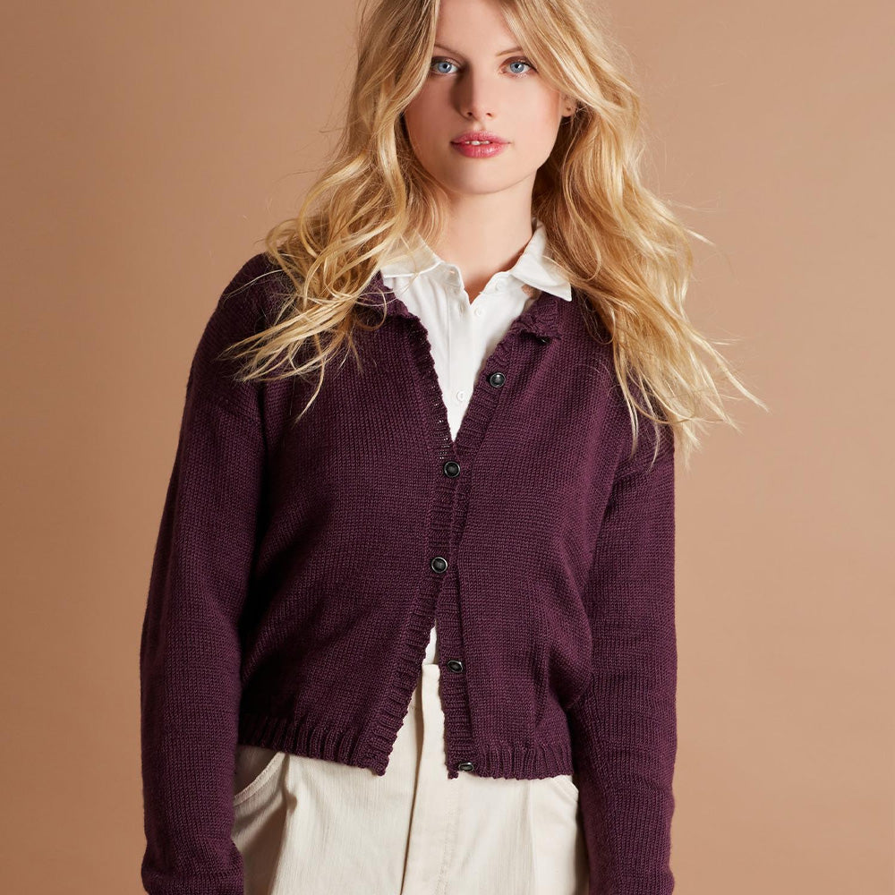 M1322 - Gilet court col rond