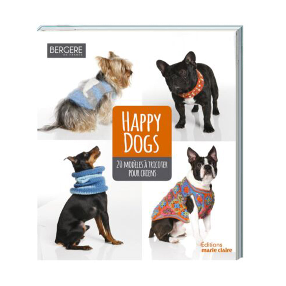 Livre Happy Dogs - 20 modèles à tricoter pour chiens - 50954