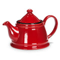 Metal look teapot - 27-ENAMEL-POT