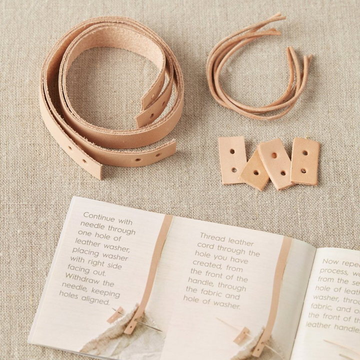 Ensemble de poignées en cuir (originales) - Leather handle kit