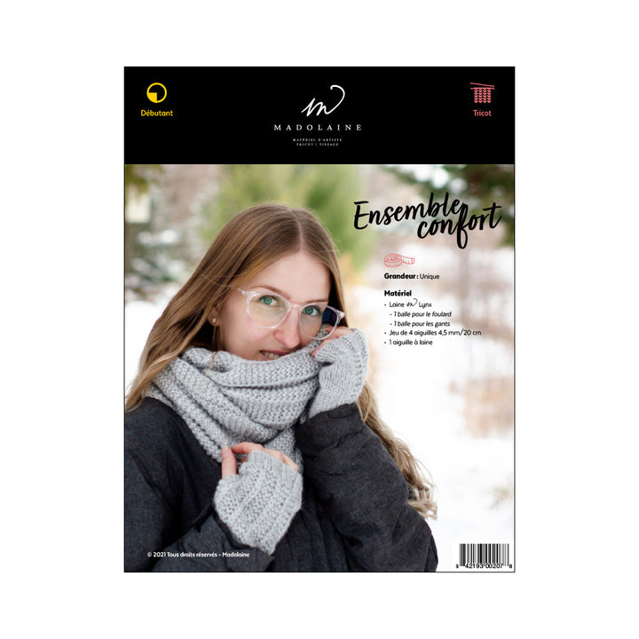 Patron de tricot M - Ensemble confort