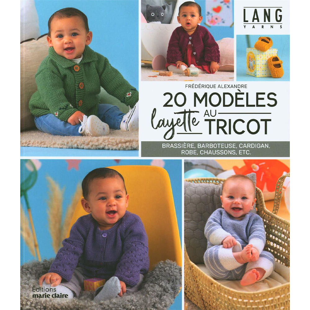 20 Modèles layette au tricot