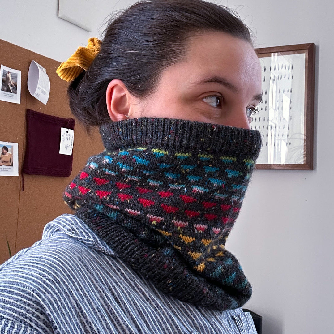 Apprendre le jacquard avec Sabrina (salon Olivier Bresse)