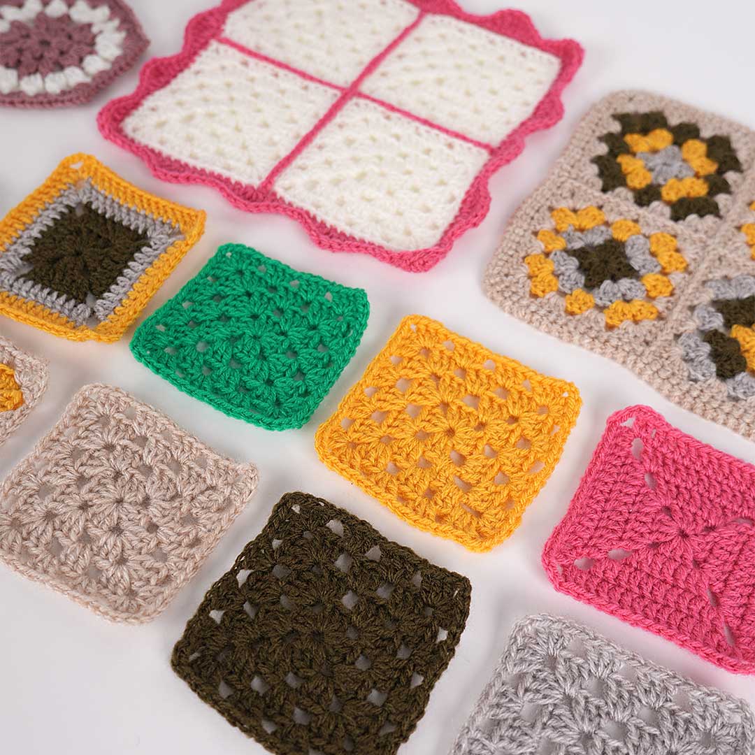 Crochet et couleurs (Univers M)