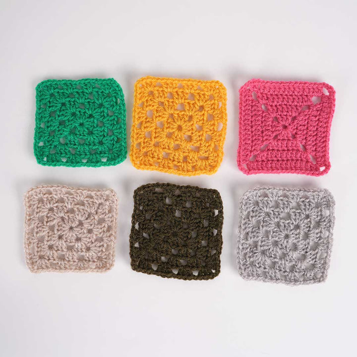 Crochet et couleurs (Univers M)