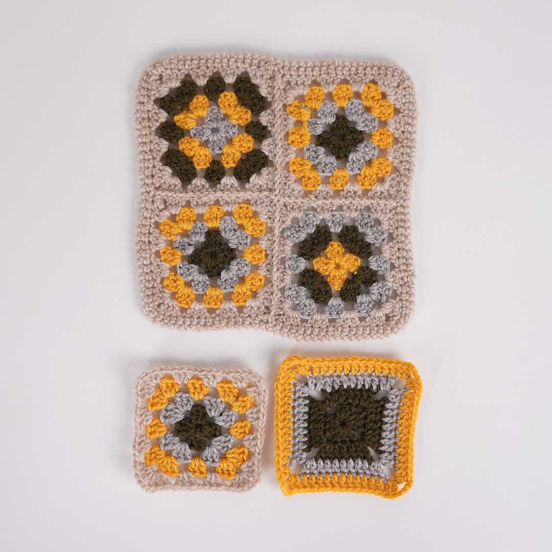 Crochet et couleurs (Univers M)
