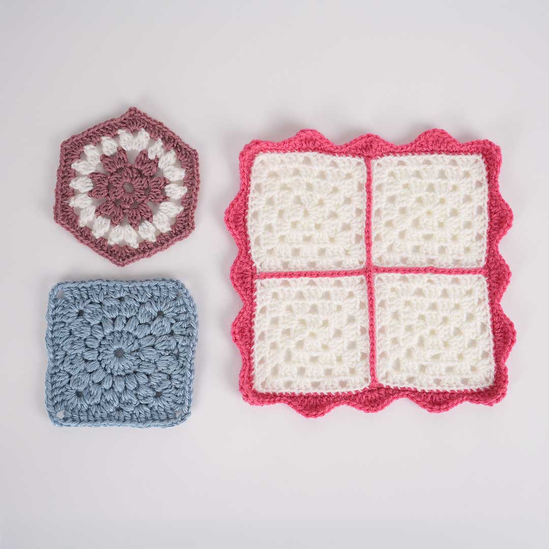 Crochet et couleurs (Univers M)