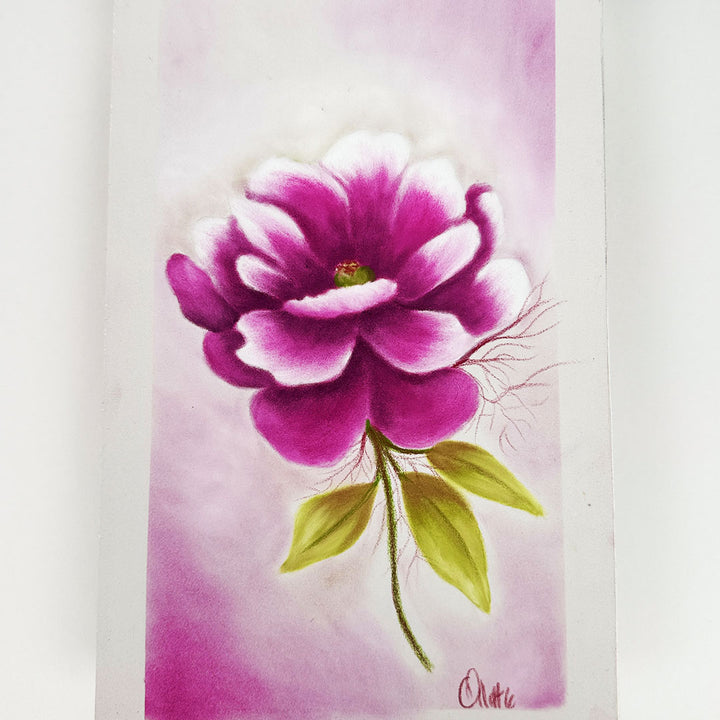 PanPastel La fleur rose Niveau 1 (Univers M)