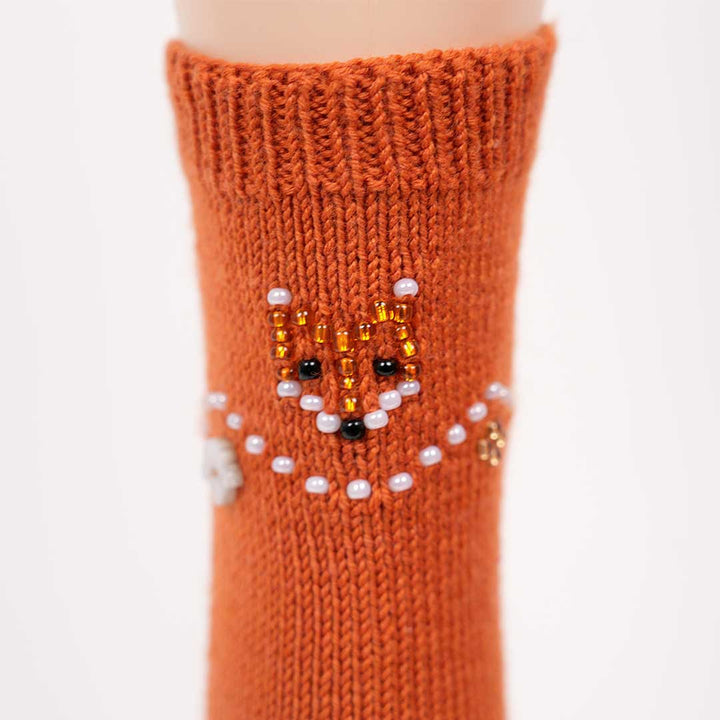 Pattern sock Renard