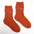 Patron Chaussette Renard