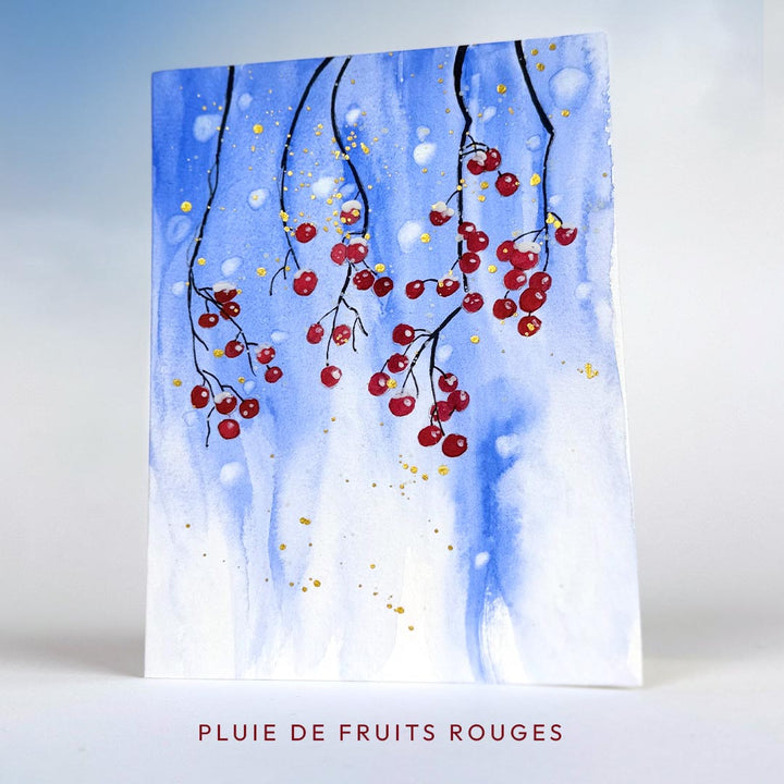Boîte créative : Créez vos cartes de Noël à l’aquarelle