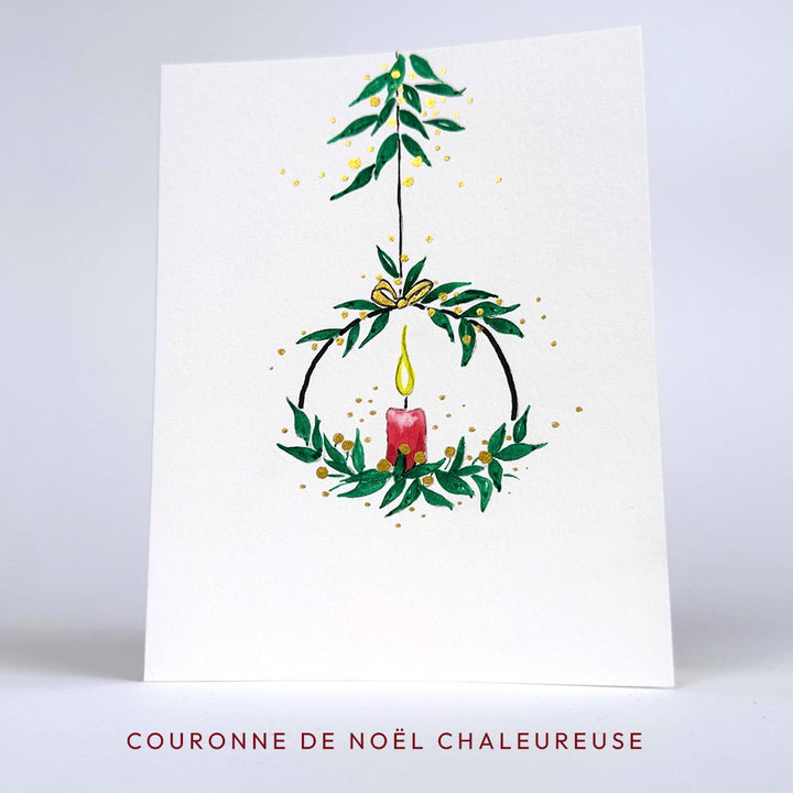 Boîte créative : Créez vos cartes de Noël à l’aquarelle