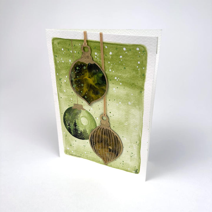 Alcohol-based inks Christmas cards Level 1 (Univers M)