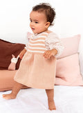 M6107 - Patron Robe rayée à bretelles Bérénice
