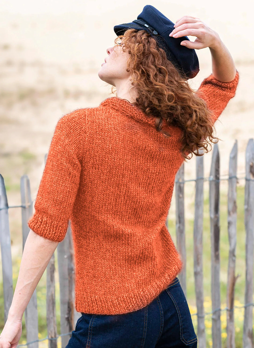 Bergère de France Canada - Chiara 3/4 sleeve jersey sweater