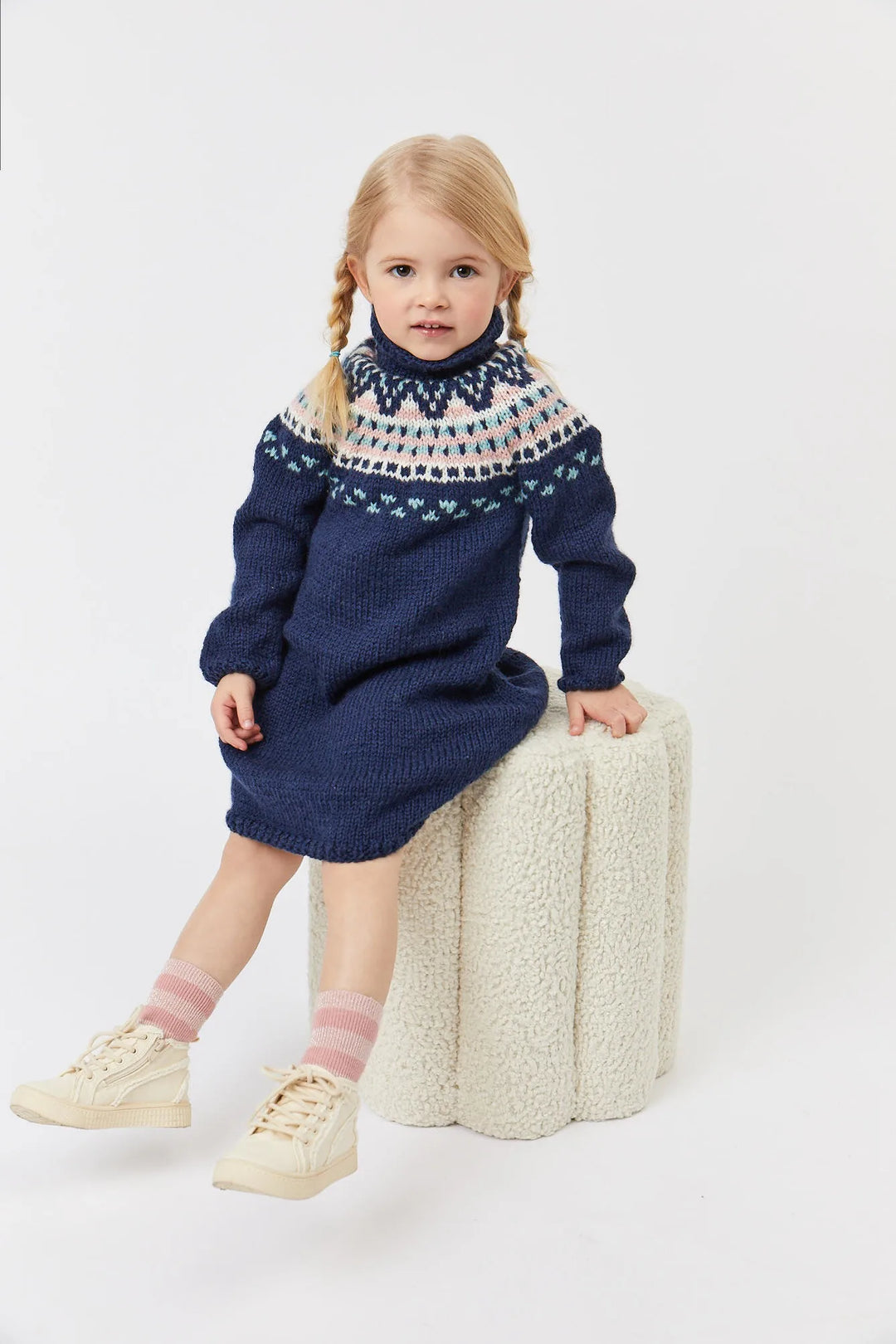 Bergère de France Canada - Dune jacquard yoke dress