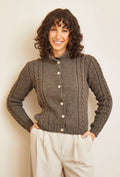 M6469 - Isaline cable-knit cardigan
