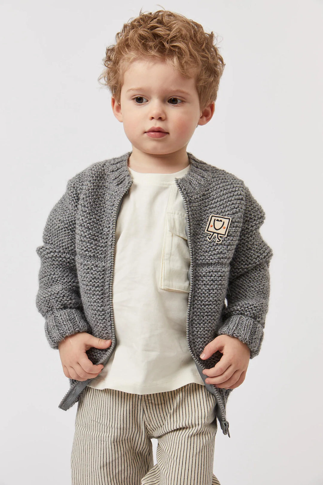 Bergère de France Canada - Remi foam - stitched zip - up cardigan