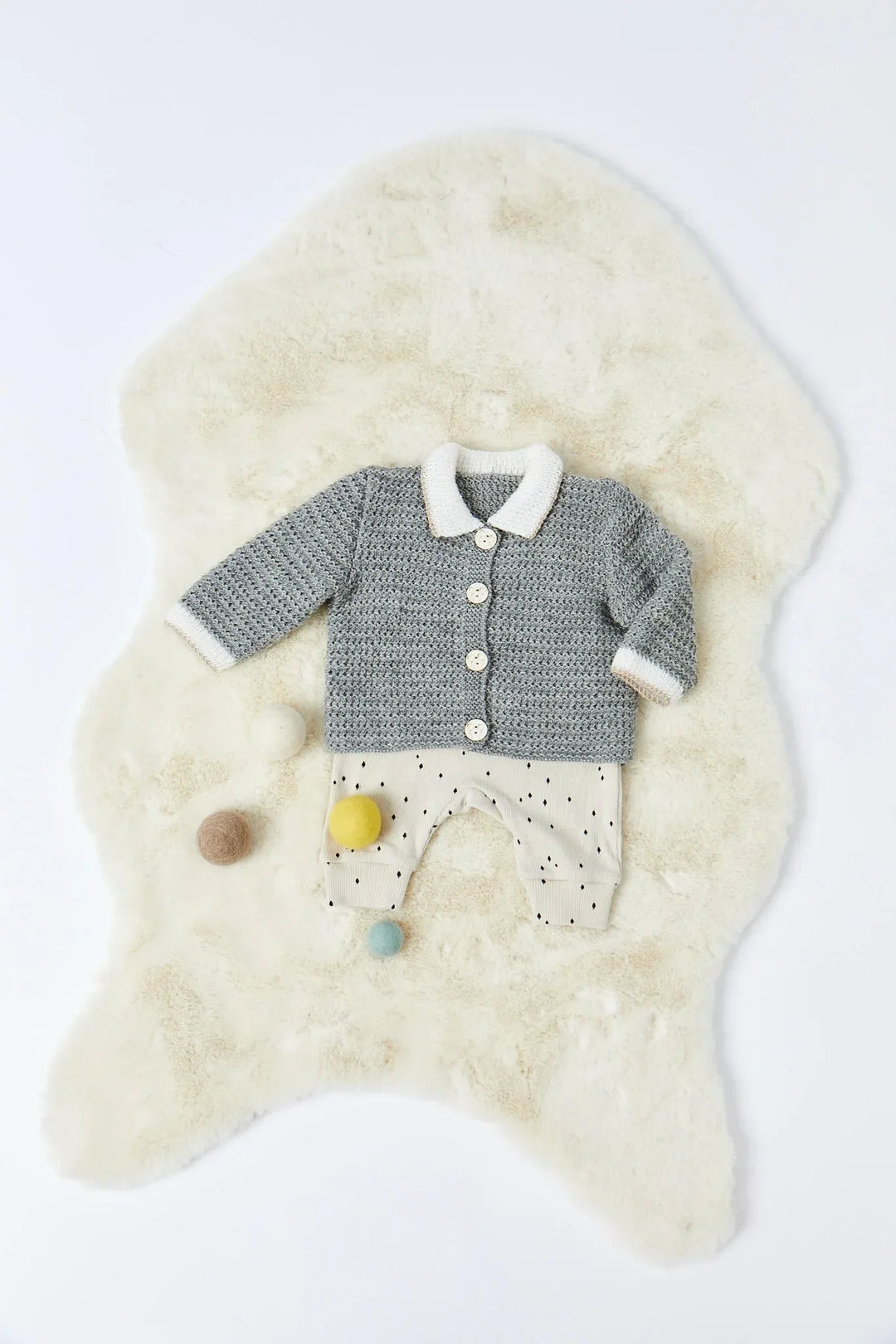 Bergère de France Canada - Vest with Malo polo shirt