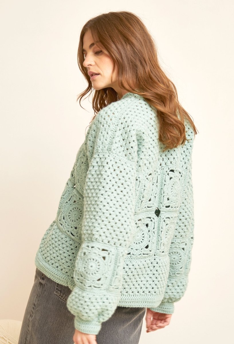 Bergère de France Canada - Bianca Crochet Cardigan
