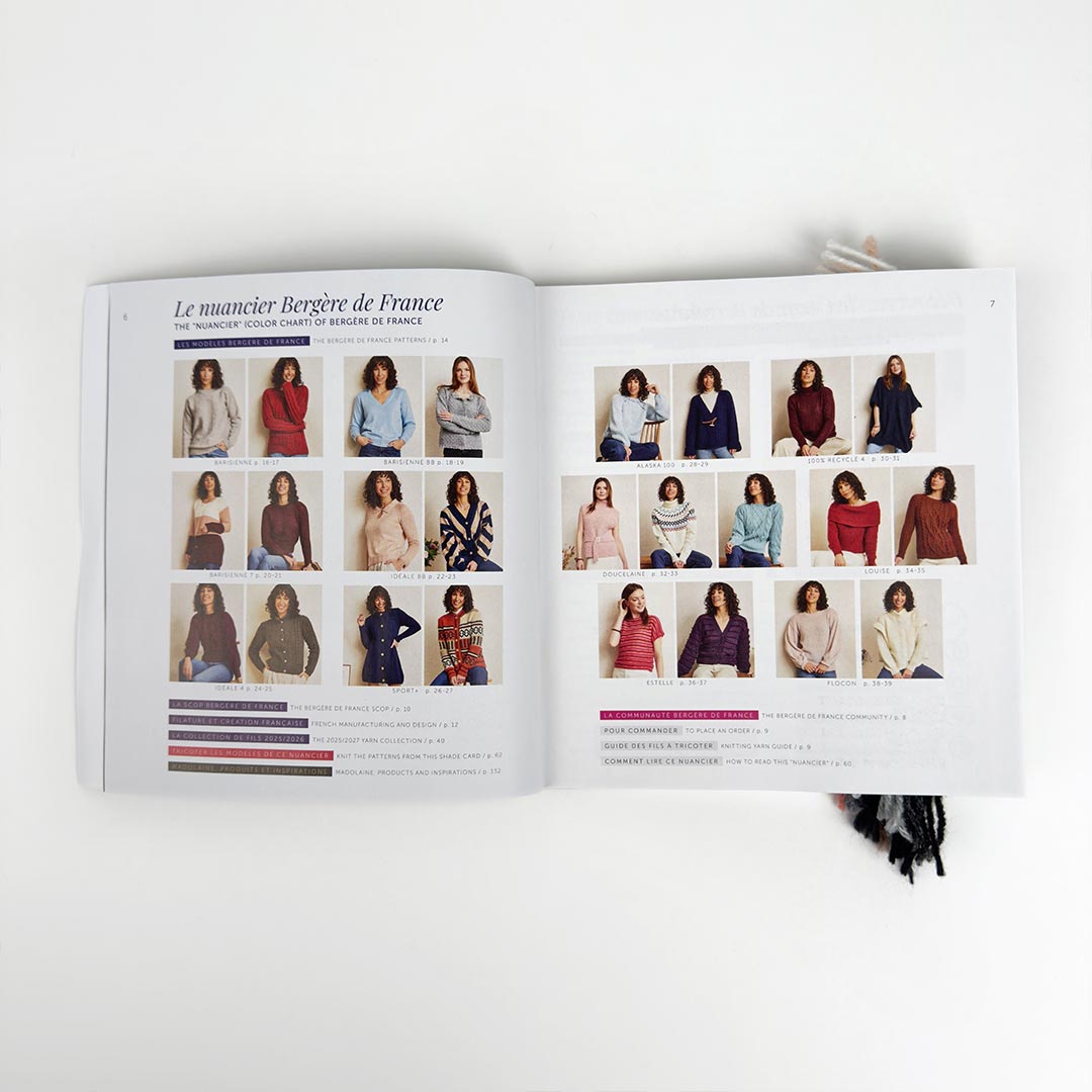 Colour chart 2025/2026