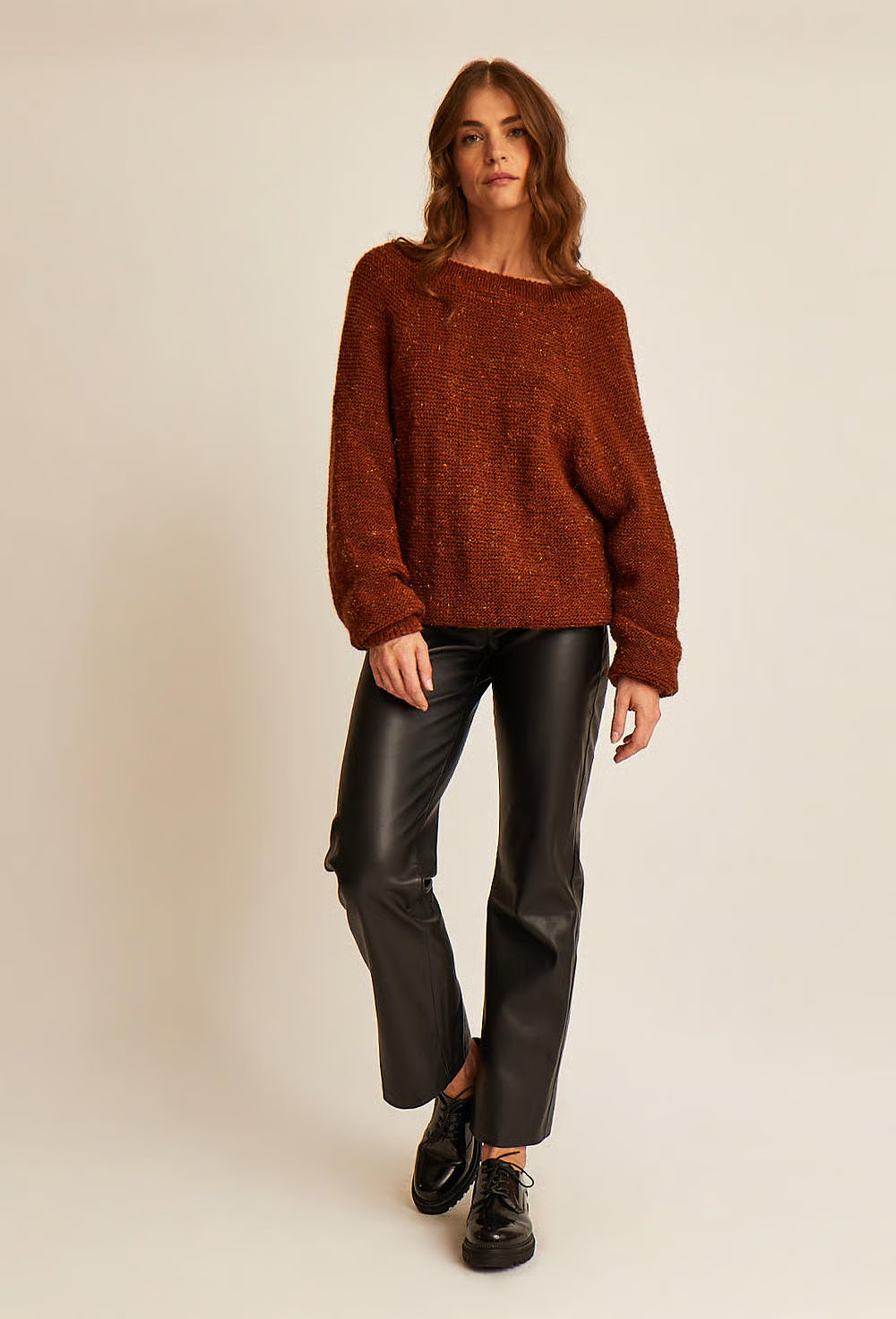 M6619 - Patron Gilet empiècement point mousse Léa
