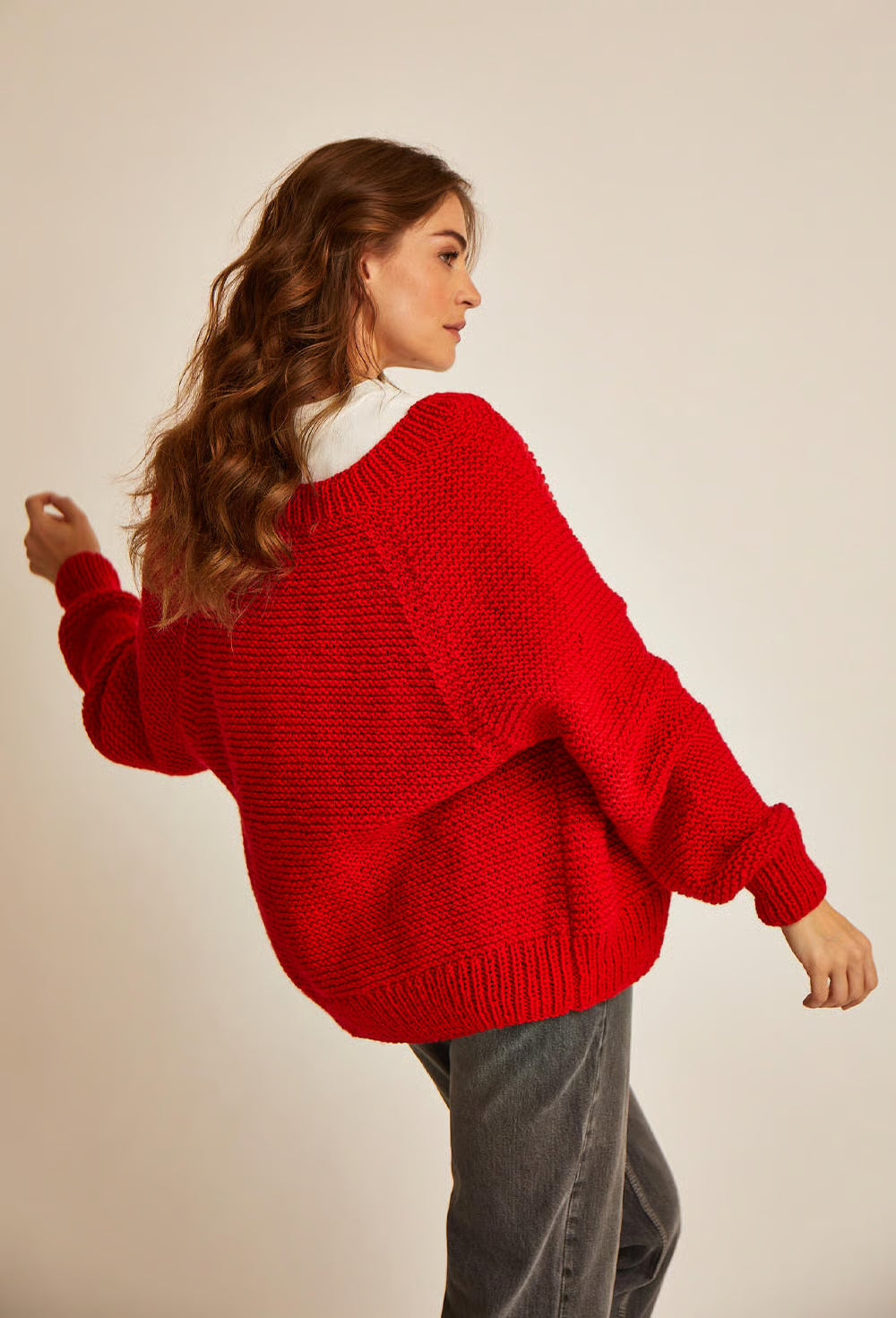 M6618 - Patron Gilet empiècement point mousse Stella