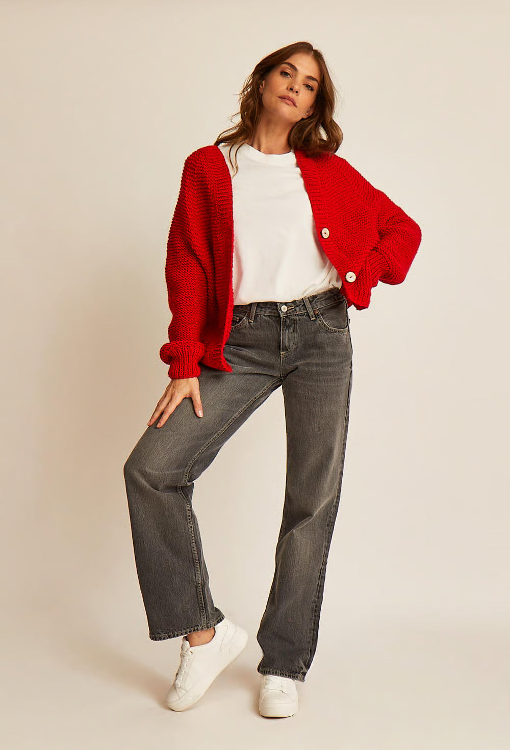 M6618 - Patron Gilet empiècement point mousse Stella