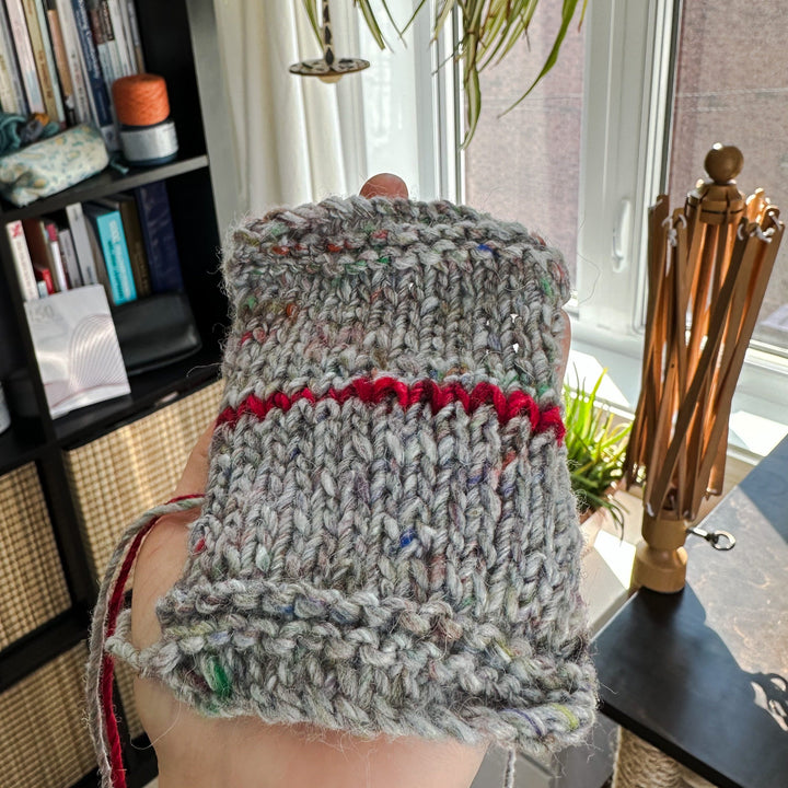 Grafting and three-needle bind-off