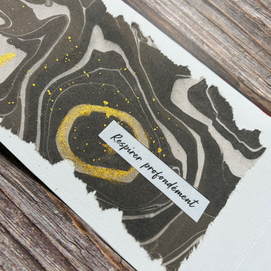 Suminagashi et sumi-e : une exploration japonaise entre eau, encre et mouvement (Univers M)