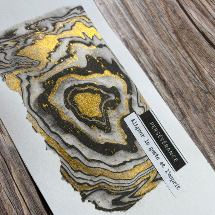 Suminagashi et sumi-e : une exploration japonaise entre eau, encre et mouvement (Univers M)