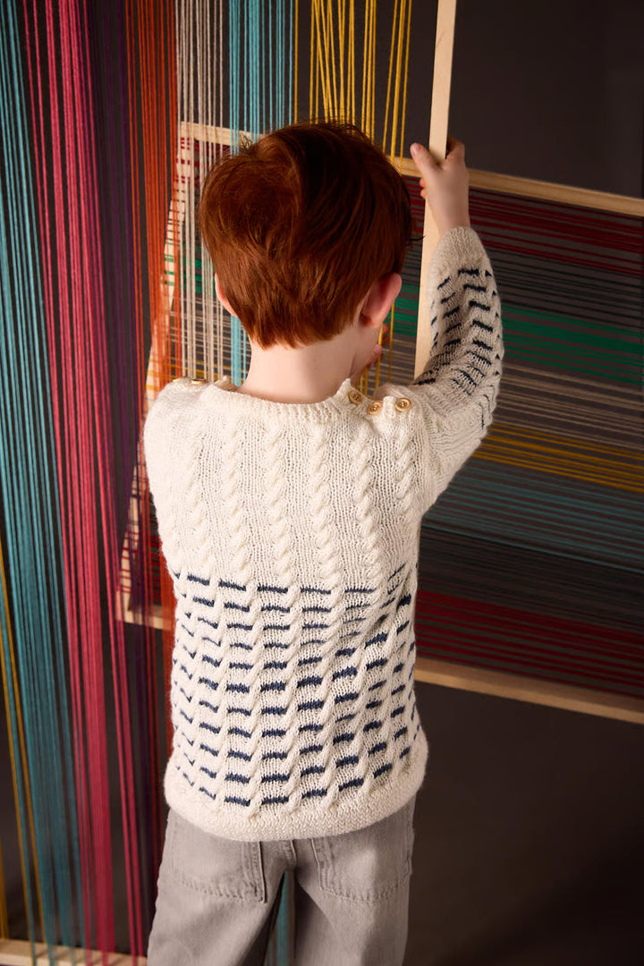 M6522 - Patron Pull en tricot Iannis