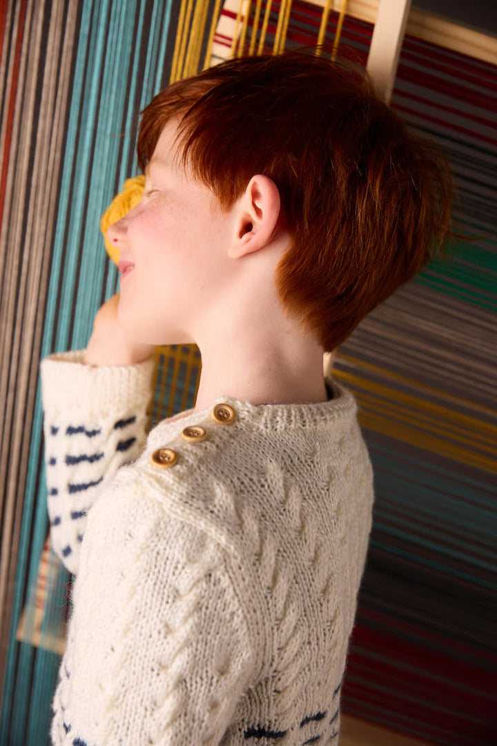 M6522 - Patron Pull en tricot Iannis
