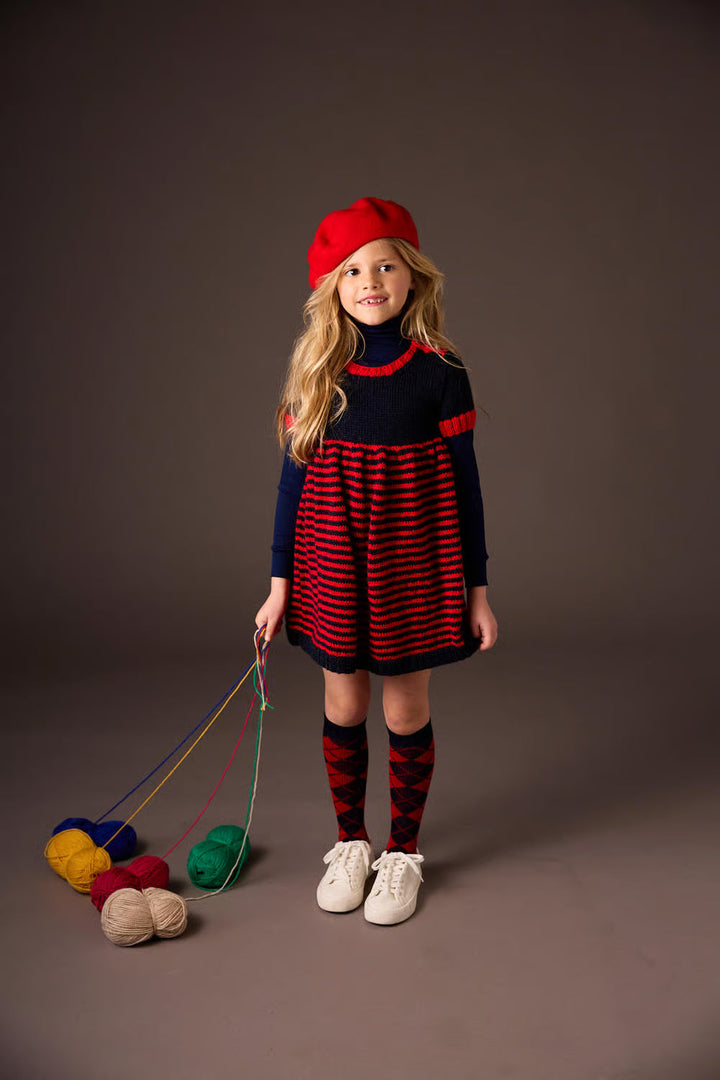 M6514 - Ilana striped dress