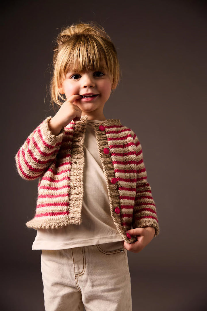 M6505 - Patron Gilet rayé Iris