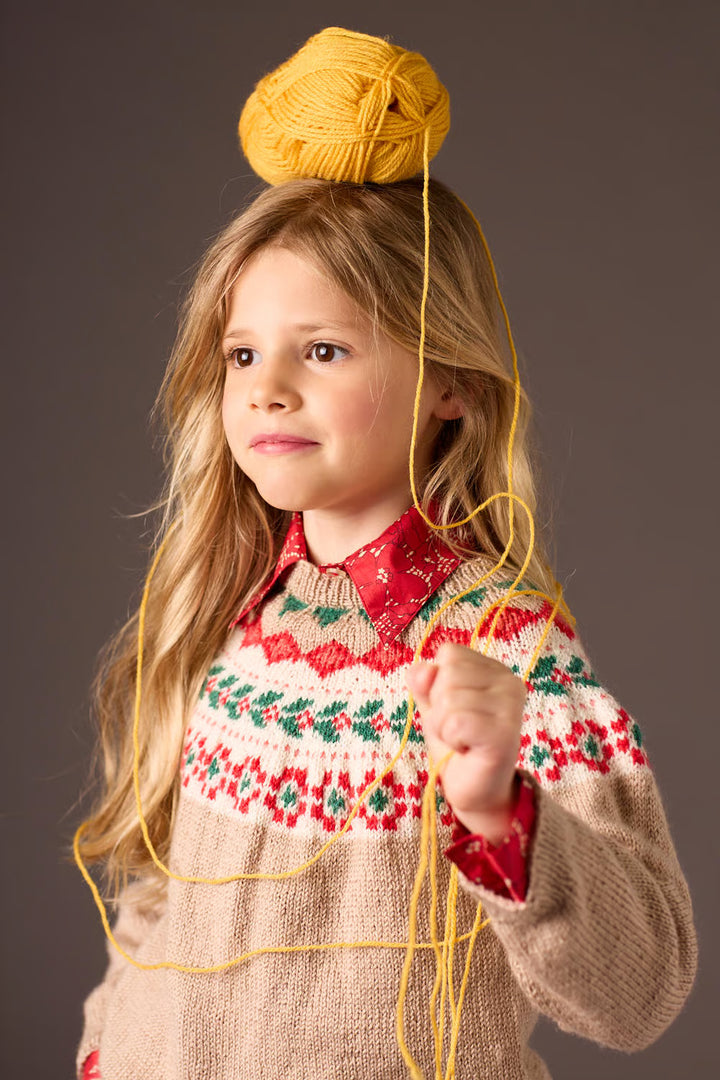 Pull jacquard circulaire Isa - M6518