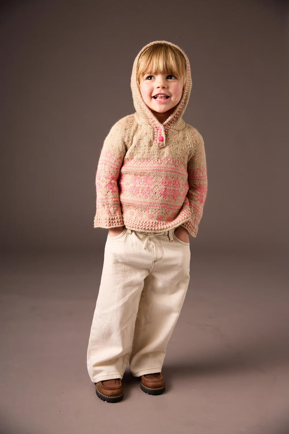 M6507 - Patron Pull jacquard à capuche Isaline