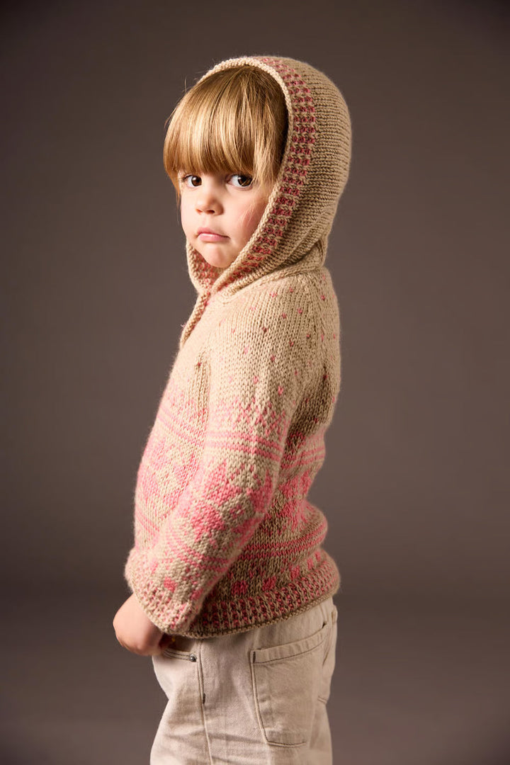 M6507 - Patron Pull jacquard à capuche Isaline