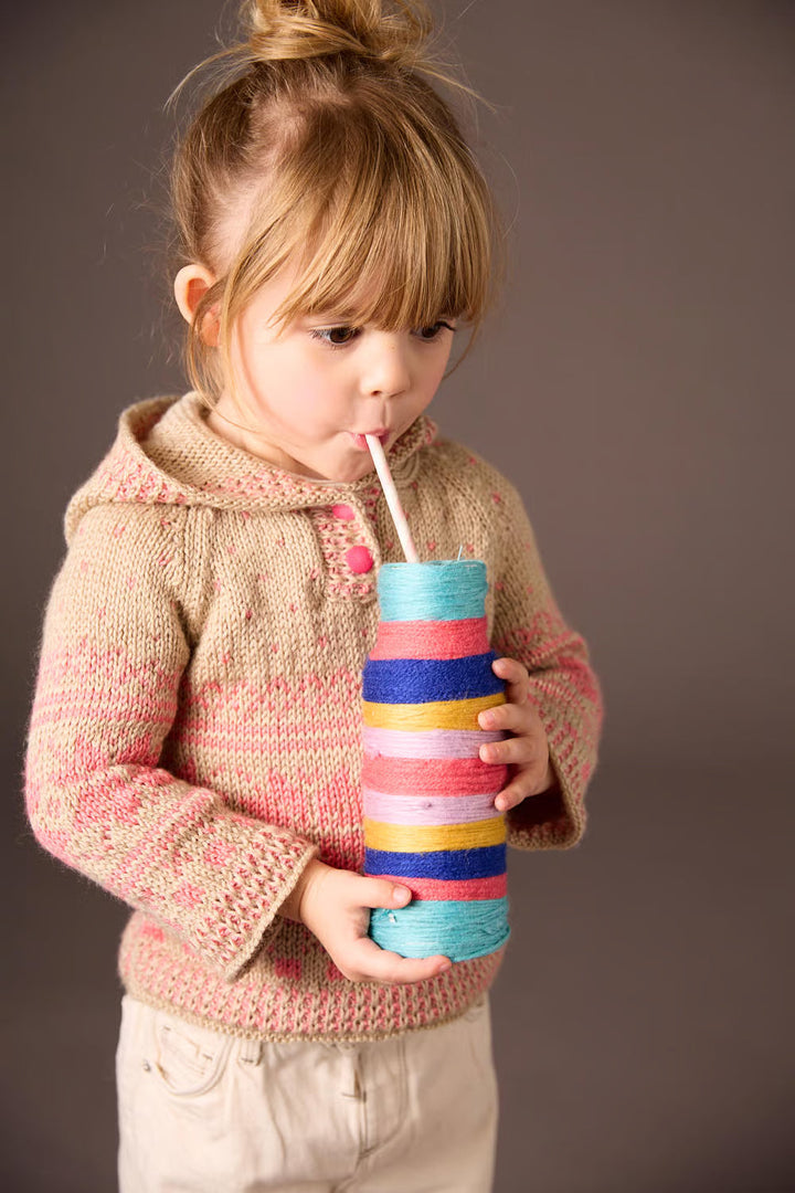 M6507 - Patron Pull jacquard à capuche Isaline