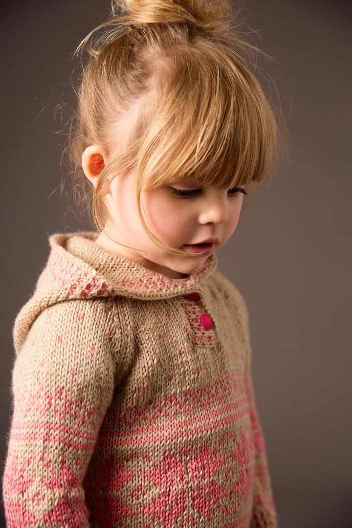 M6507 - Patron Pull jacquard à capuche Isaline
