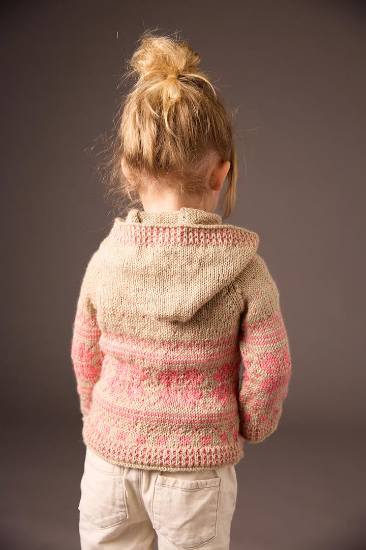 M6507 - Patron Pull jacquard à capuche Isaline