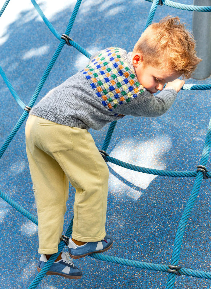 Bergère de France Canada - Ismael zippered trucker collar jacquard sweater