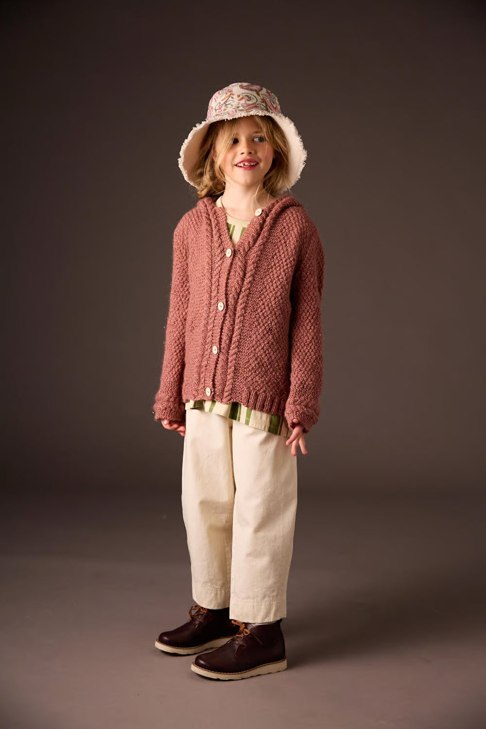 M6516 - Patron Veste à torsade Lola